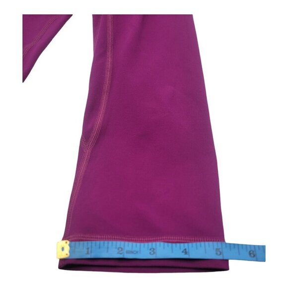 Lululemon Pants Women 6 Align Leggings Deep Purple Cropped Athleisure Crossfit - Picture 4 of 9